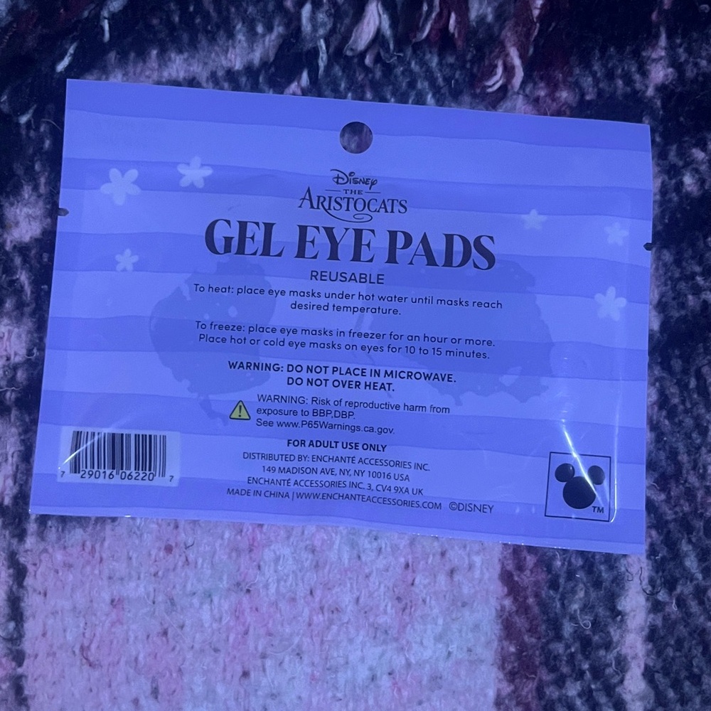 Aristocats reusable gel eye pads - Picture 2 of 2